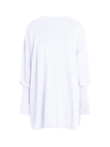 Usha Strick Pullover in Weiss