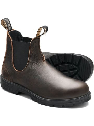 Blundstone Chelsea Boot "#2440 Vintage Brown Brush Off Leather (Classics Series)" in Braun