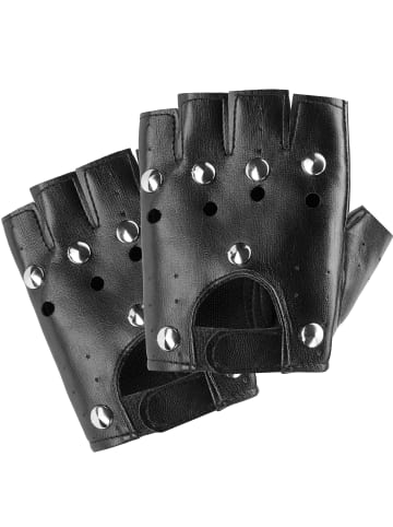 tectake Handschuh-Armband-Set, Handschuhe in Lederoptik und passende Armbänder