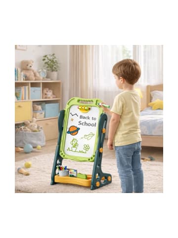 Wisam® Doppelseitige magnetische Kreidetafel, trocken abwischbar