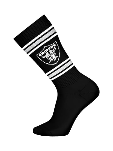 NFL Freizeitsocken Las Vegas Raiders Crew in WHT/MGR/BLK