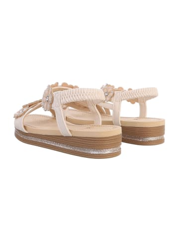 Ital-Design Sandale & Sandalette in Beige