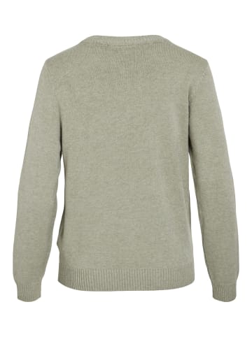 Vila Strickpullover in Oil Green