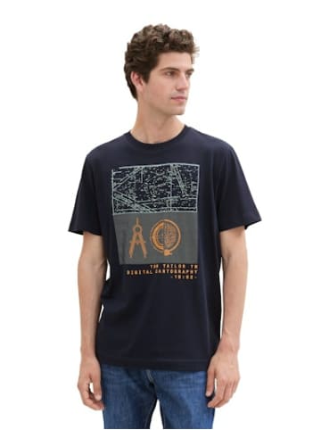 Tom Tailor Print T-Shirt für Herren in kombi