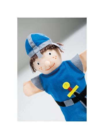 roba Handpuppenset aus Plüsch & Filz – 4-tlg. Kasperlefiguren für Kasperletheater