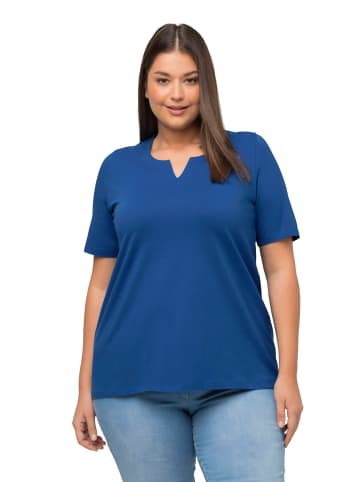 Ulla Popken Shirt in grau blau