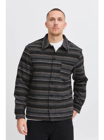 !SOLID Hemdjacke SDMICHA 21108288 außergewöhnliche Hemdjacke in Schwarz