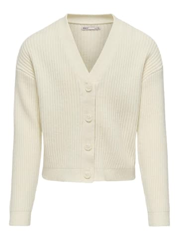 KIDS ONLY Strickjacke KOGMANDY LS SHORT BOXY CARDIGAN KNT in birch