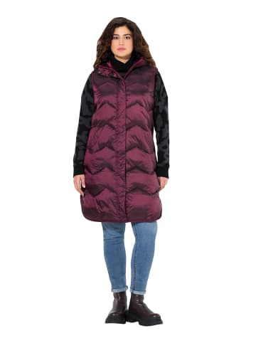 Ulla Popken Weste in karminrot