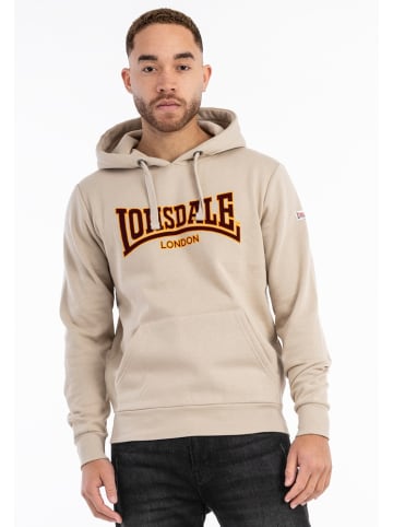 Lonsdale Hoodie "Hooded Classic Ll002" in Beige