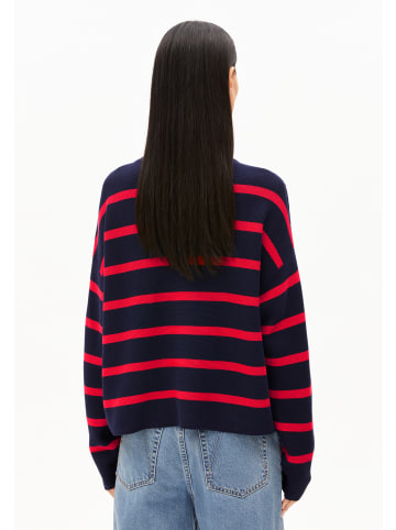 armedangels Pullover Merinaa in marine rot - 0001