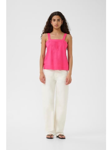 InWear Kurzarm-Bluse DallyIW Gerade Passform in Pure Pink