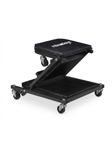 relaxdays Werkstatt-Rollbrett in Schwarz