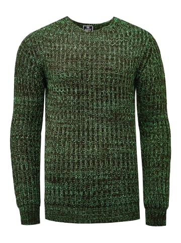 Rusty Neal Grobstrick Neon Pullover in Grün