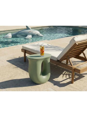 Beliani Beistelltisch IDRO in Grün - (W) 28 x (H) 46 x (L) 42 cm