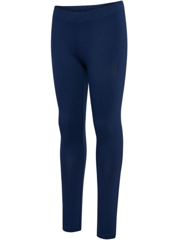 Hummel Kinder Leggings "Base Tights" in Blau