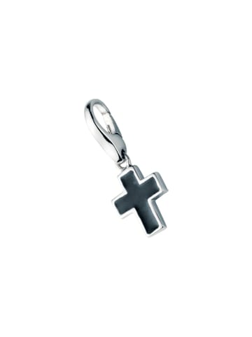 Giorgio Martello Milano Charm Kreuz in Schwarz