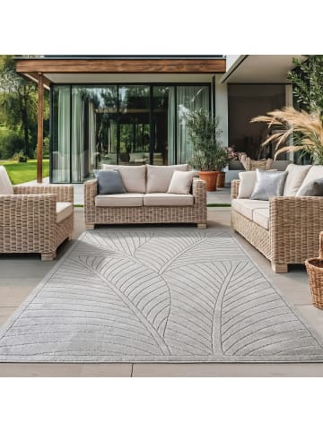 Indoor Outdoor Teppich Nova 1203 in Silber