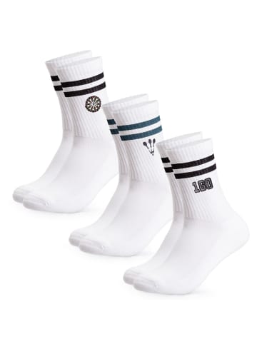 Occulto 3er Pack Motiv Tennissocken Rio in Darts