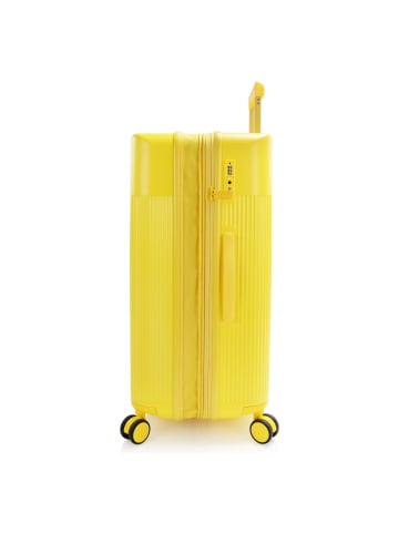 Heys HiLite 4 Rollen Trolley L 74 cm mit Dehnfalte sunburst yellow