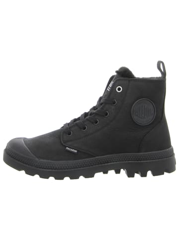 Palladium Schnürstiefelette in schwarz