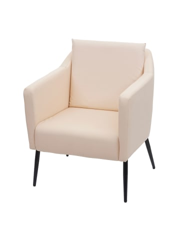 MCW Lounge-Sessel H93a, Kunstleder creme-beige