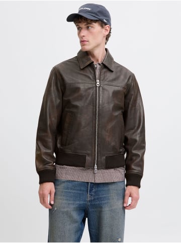 Jack & Jones Blousonjacke in Chocolate Brown