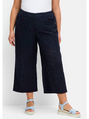 sheego 7/8-Hose in tiefblau