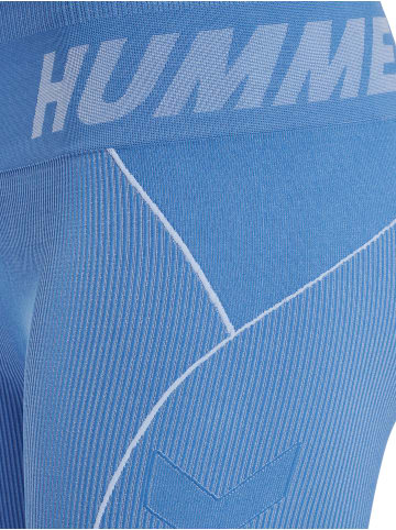 Hummel Hummel Kurze Hose Hmlte Multisport Damen Dehnbarem Schnelltrocknend Nahtlosen in RIVIERA/BLUE BELL MELANGE