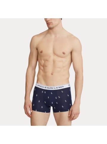 POLO RALPH LAUREN 3er Pack Classic Trunks Unterhosen in Navy multi