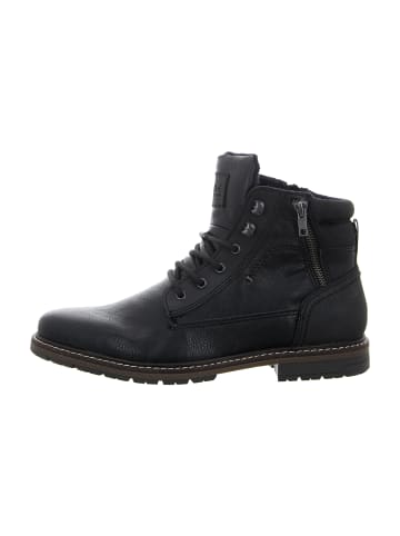 rieker Schnürstiefeletten in Schwarz