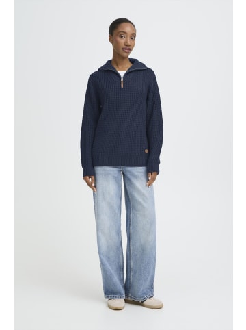 Oxmo Troyer OXEDNA HALFZIP in Blau