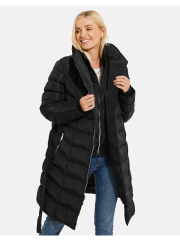 Threadbare Wintermantel THB Tess Double Layer Padded Coat in Schwarz