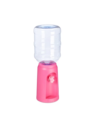 relaxdays Wasserspender in Pink - 4,5 l