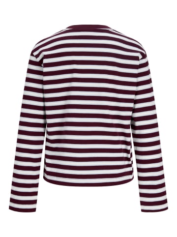 JJXX Langarm-T-Shirt in Winetasting