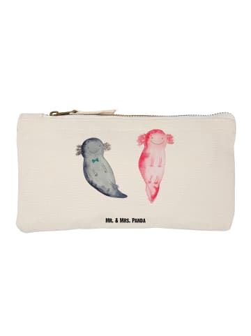 Mr. & Mrs. Panda Federtasche Axolotl Freundin ohne Spruch in Weiß