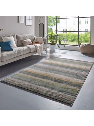 Tara Carpet Vintageteppich Argo Stripes in Grün