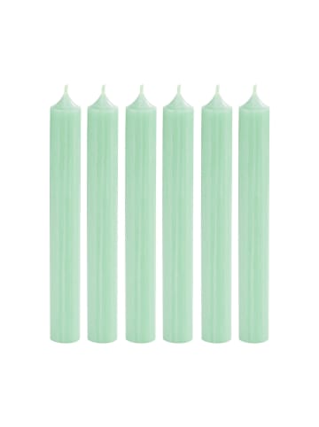 Butlers 6x Stabkerze RAINBOW in Mint