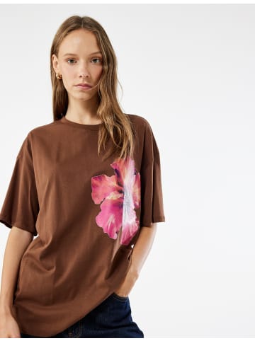 KOTON TSHIRT SS in Braun