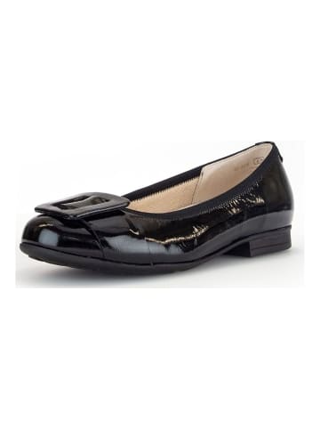 Gabor Ballerinas in Schwarz Lack