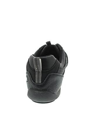 Geox Ravex sportlicher Schnürer Schwarz