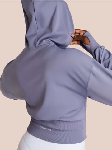 OCEANSAPART Kapuzenpullover LA in Dark Dove Blue