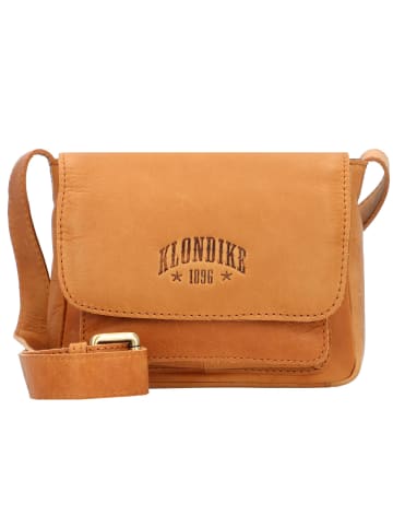 KLONDIKE 1896 Rush Monika Umhängetasche Leder 17 cm cognac