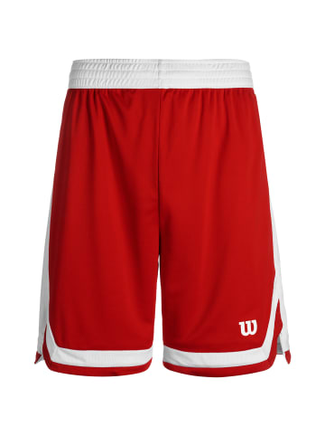 Wilson Shorts Fundamentals Reversible in rot / weiß