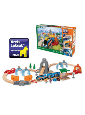 Brio Aktionsspiel BRIO Smart Tech Sound - Action Tunnel Reisezug Set Ab 3 Jahre in bunt