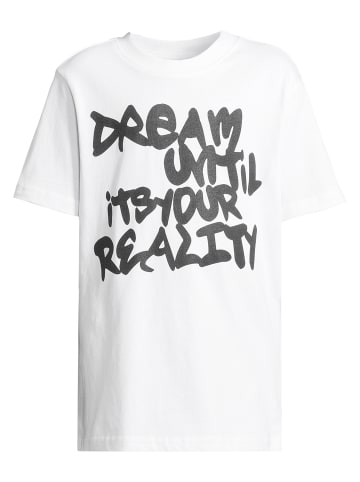 Urban Classics T-Shirt in black+white+balticblue