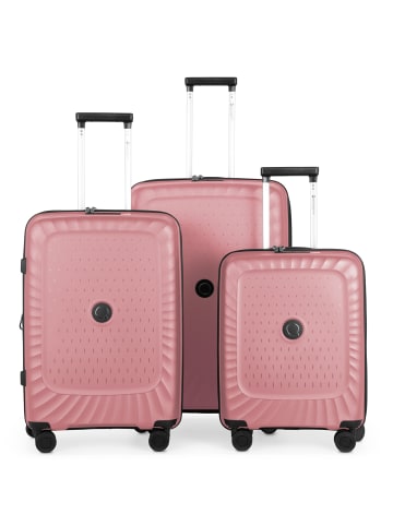 Hauptstadtkoffer Kotti - 3er Koffer-Set Trolley Gepäckset, TSA, 4 Rollen (S, M & L) in Rose
