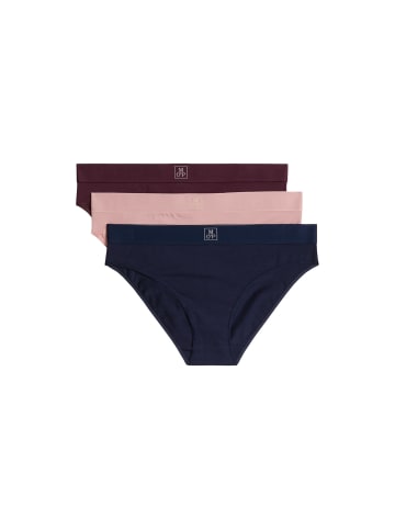 Marc O'Polo Slip Essentials in black iris/fudge/mauve