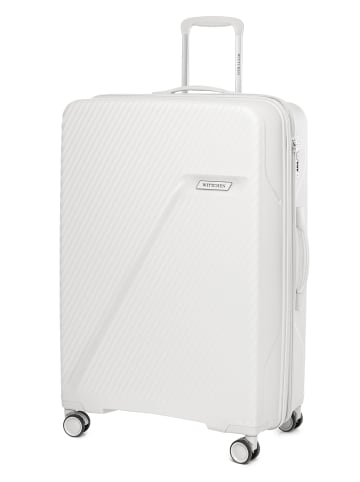 Wittchen LARGE SUITCASE FROM POLYPROPYLENE in White
