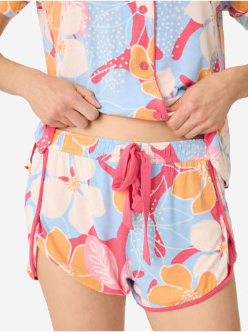 P.J. Salvage Pyjamashorts Tropical Dreams in multicolor 2
